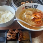 焼肉冷麺やまなか家 - よくばりセット