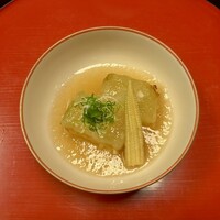 精進料理 醍醐 - 冬瓜の揚げ浸し