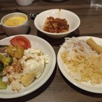 あさくま - サラダバーで豪華な前菜です…笑笑