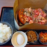 感動の肉と米 - 料理写真: