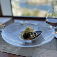 イリエスケープ - 日本の技術と鶴岡の郷土 （麦切り/おぼろ昆布/ばら海苔／キャビア／岩手県ムール貝）