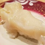 回転寿し トリトン - 枝幸産ツブ貝。