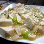 めだかタンタン - 11.16 白子と豆腐の炒め物。