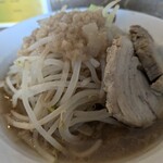 国武屋 ドカ盛り研究所 - 小ラーメンニンニク抜き他普通900円
