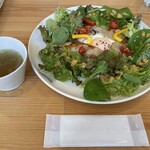 유즈하 cafe - 信州産そば粉のベーコンガレット　¥1,480