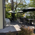 ゆずはcafe - テラス席