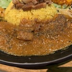 SPICY CURRY 魯珈 - ろかプレート(魯珈チキンカレー)
