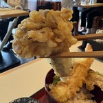泉 - ミニ天丼　シメジ