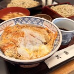 久霧 - かつ丼とせいろ蕎麦Aセット