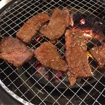 和牛焼肉 牛のよだれ - 2014.11.13炭火焼焼肉ランチ1200円(税込)