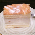 達吉 - 義父母の誕生祝いということでお店の奥さまが特別に焼いて下さったケーキ 2014.11.15