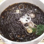 達吉 - あおさ麺 だしがすごくあっさりして美味しいです 2014.11.15 