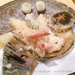 天ぷら盛り合わせ 2014.11.15
