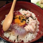 北地蔵 - 北地蔵　本鮪たたき丼+おまかせアップ　2014年11月