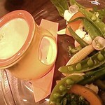 ビストロ ムッシュ - 2014・10再・バーニャカウダ