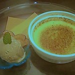 ビストロ ムッシュ - 再・ブリュレとアイス