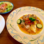 クードフー - 魚介入ブイヤベース風グリルランチ
