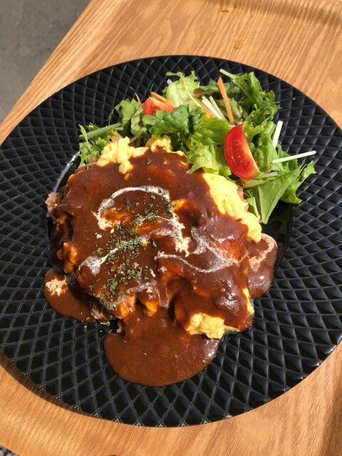 Hamburger Steak Cafe Veggy