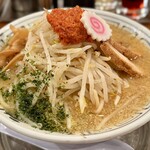 ちゃーしゅうや武蔵 - 料理写真:からし味噌もやしらーめん