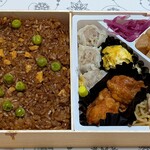崎陽軒 - 料理写真:崎陽軒 日本橋高島屋店 ハロウィン限定 黒炒飯弁当 税込1,150円