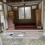 姫のそば ゆかり庵 - 店舗出入り口前
