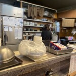 焼肉 こじま - 調理場　カウンター席前