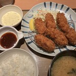 やよい軒 - 料理写真:かきフライ定食