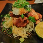 谷町つくねや - ひね鶏おろしポン酢