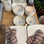 カレーのお店8点9別邸 - らっきょと福神漬け