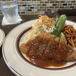 マルクル - 日替りランチ(ﾎﾟｰｸｶﾂﾚﾂ  ¥900)