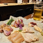 炭火焼き鳥 鴨尽 - 