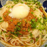 釜揚げうどん　水山 - 辛味噌うどん（冷）