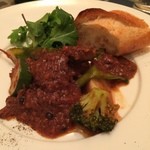 アフェット - 和牛ほほ肉の煮込み(^O^)／(^O^)／(^O^)／
まいう！まいう！
フランスパンと共に…
