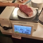 いきなり！ステーキ 渋谷桜丘店 - ちょうど400g