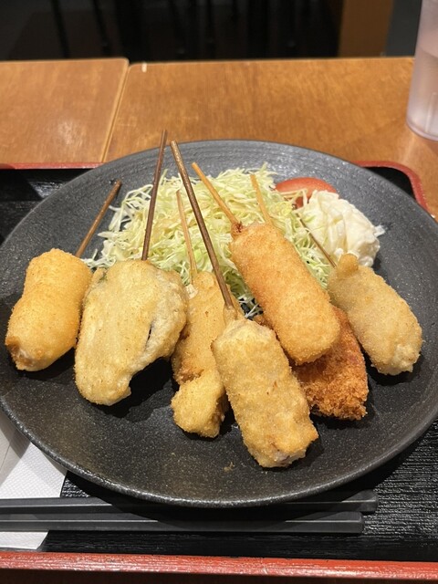 Kushi Katsu Dengana Abenoru Shiasu Ten