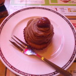 珈琲所コメダ珈琲店 - まんぷくプレート ヒレカツ ＆ モーニングサービス 山食パン（トースト） バター 手作りたまごペースト ＆ アイスコーヒー たっぷりサイズ 氷抜き✖️2 ＆ 純栗ぃむ （セット）