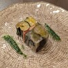 Bar à Vin ムッシュ ヨースケ - コンボテ ... ナス、トマト、ズッキーニのテリーヌ
