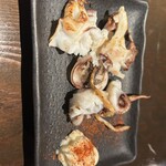 月○海 - あっぱれ盛りのイカの後造り（塩焼き）
