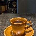 肉とワイン みなもと - プラス料金でコーヒーを。ホッ。