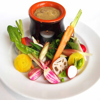 農園野菜の蟹みそバーニャカウダ