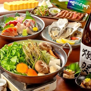 仙台名物を詰め込んだコースは宴会に最適◎日本酒含む飲み放題付