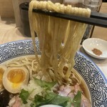 煮干専門 あたふた - 平打ちストレート中麺