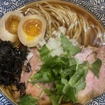 煮干専門 あたふた - 限定麺  秋刀魚そば+味玉  1200円