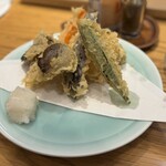 平沼 田中屋 - 野菜てんぷら　1000円