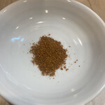 煮干専門 あたふた - 味変用の山椒一味は別皿提供！