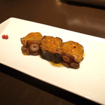 ビンゴ - 蛸　カラスミと生山椒のソース