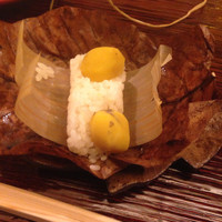 祇園 末友 - 栗の飯蒸し