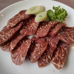 王様の焼肉くろぬま - ハラミ150g　それ以上ありそうです