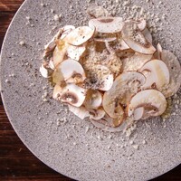 長谷川農産のブラウンマッシュルームのカルパッチョ