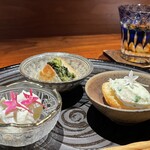 銀座 帯 - 前菜もセンス抜群でどれも好き